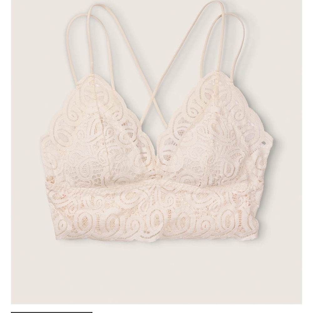 VS Pink lace bralette